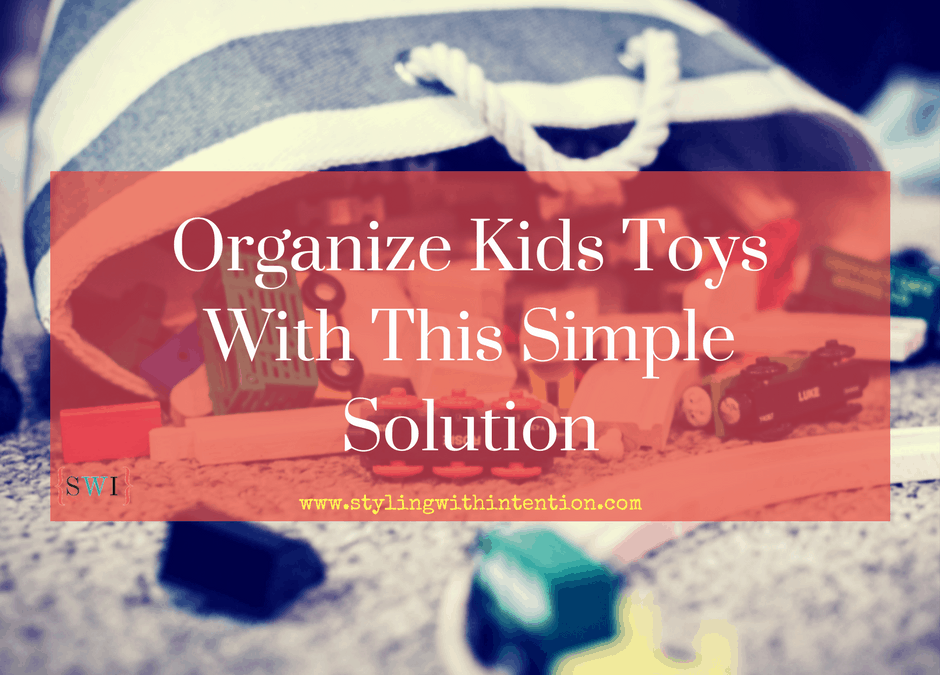 Organize Kids Toys With This Simple Solution