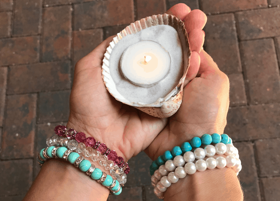 Seashell Wish Candle to Supercharge Your Full Moon Intention