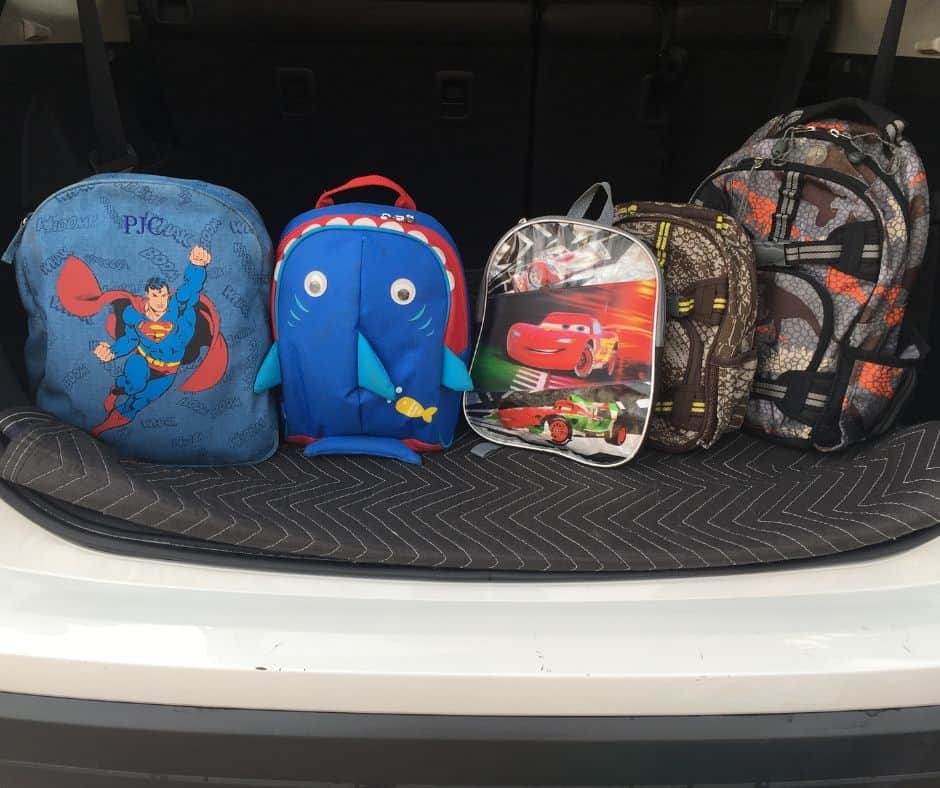 Clever Solution for Your Kids Extra Backpacks Styling With Intention